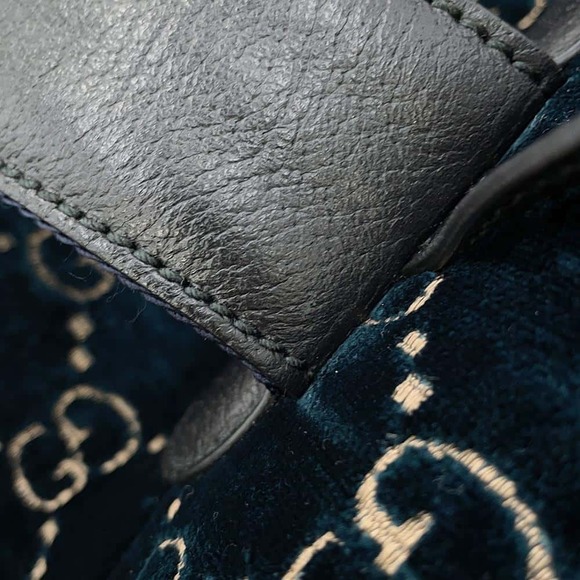 Gucci GG Velvet Backpack Rucksack Daypack Bag main image 0